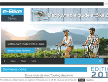 Tablet Screenshot of e-bike-news.com